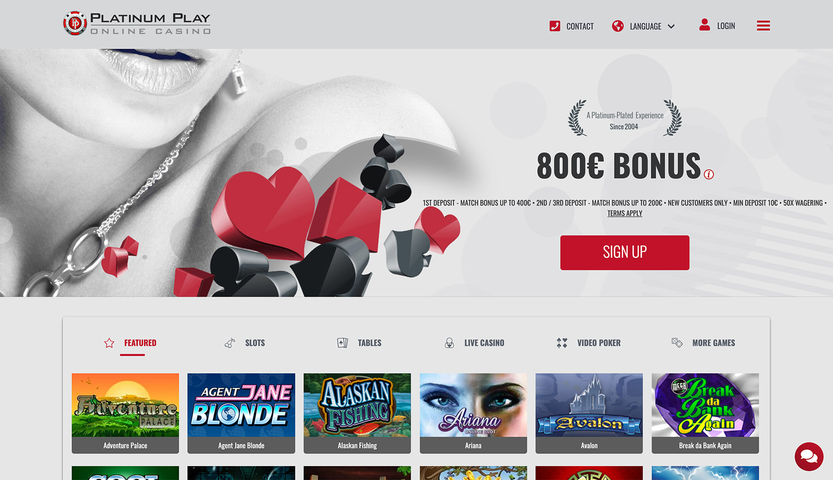 Platinum Play Casino